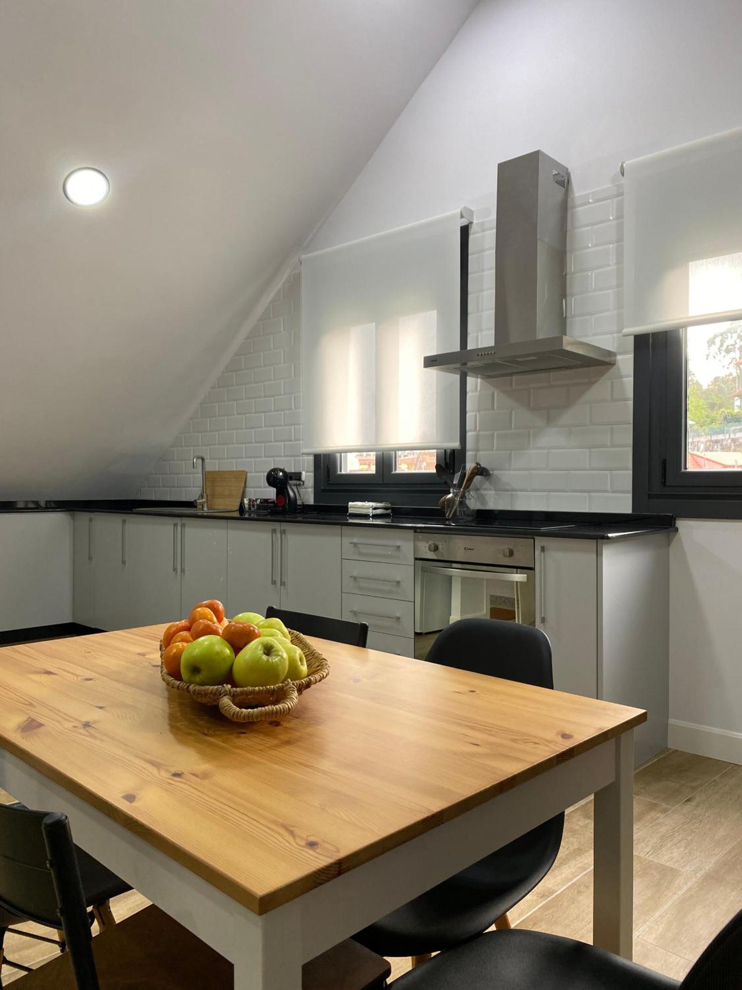 Apartamentos As Barxas Playa 莫阿纳 外观 照片
